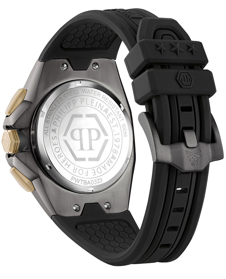 Часы Philipp Plein Octagon PWTBA0323 — сталь металл, Германия