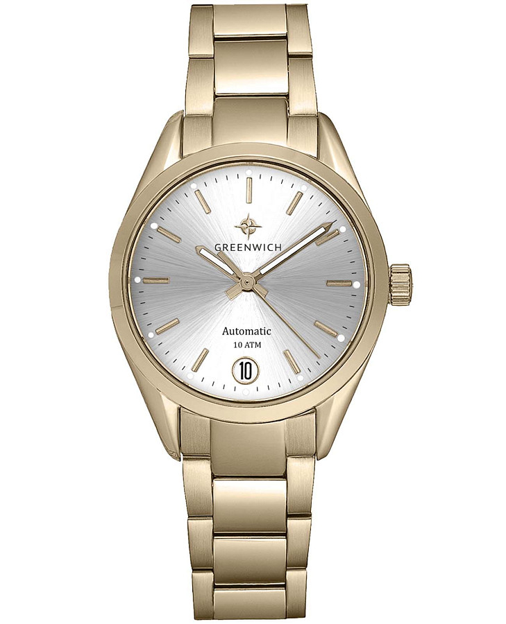 Часы Greenwich Abeona GW 374.20.33 — женские, серебристый