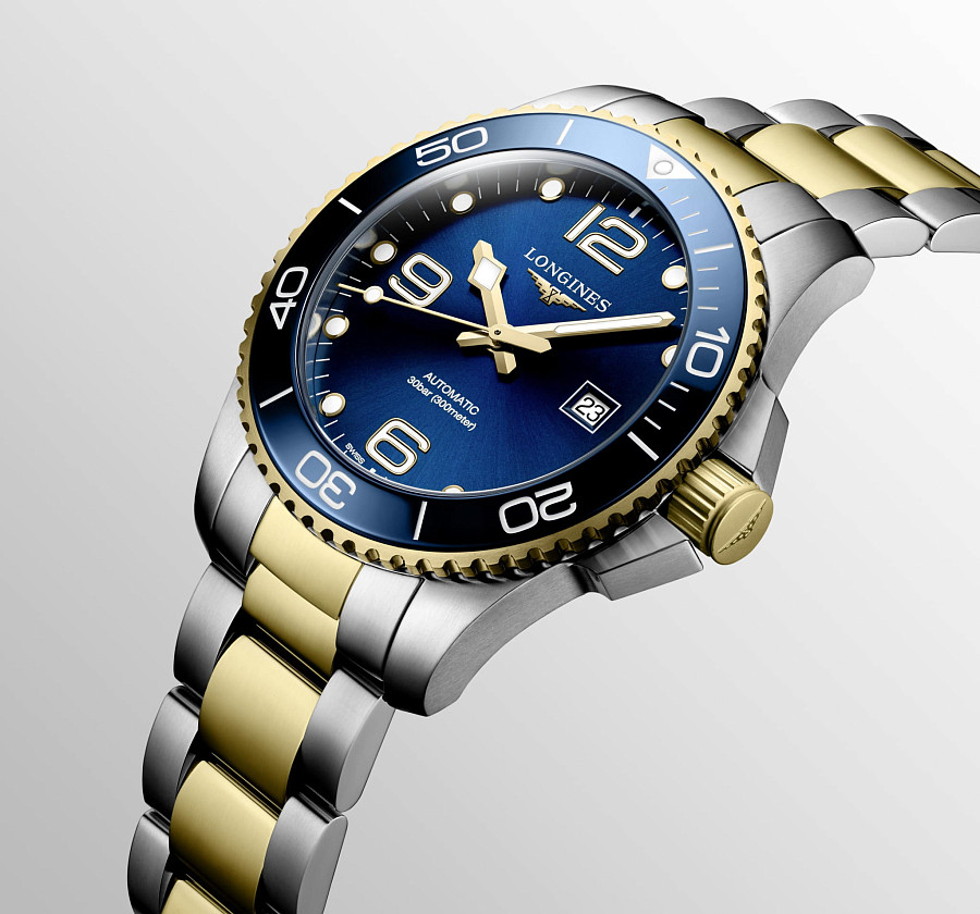 Часы Longines HydroConquest L3.782.3.96.7 — Швейцария, механические