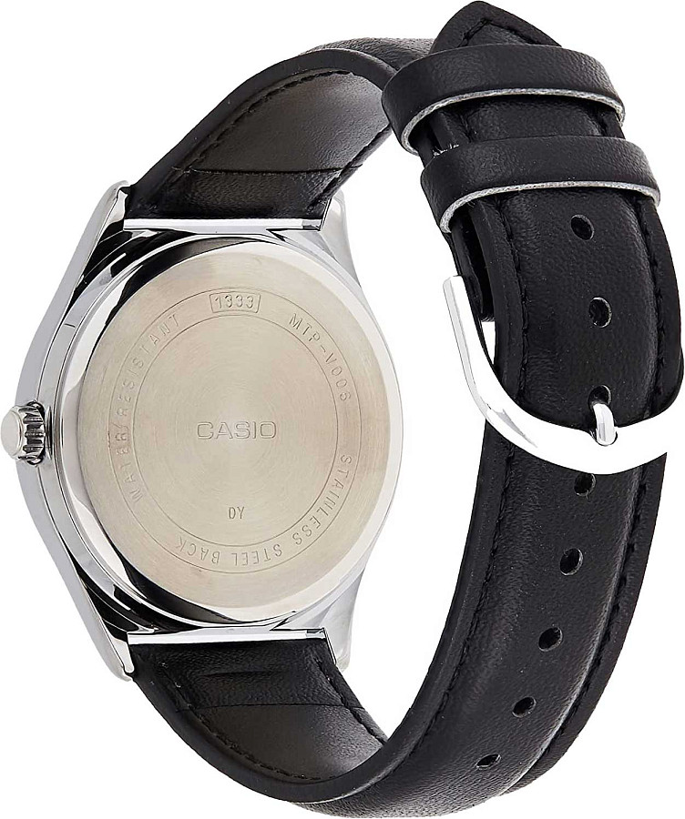 Часы Casio Collection MTP-V006L-1B2UDF (MTP-V006L-1B2) — сталь металл, Япония