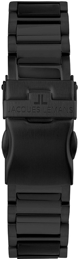 Часы Jacques Lemans High Tech Ceramic 42-10D — кварцевые, металл сталь