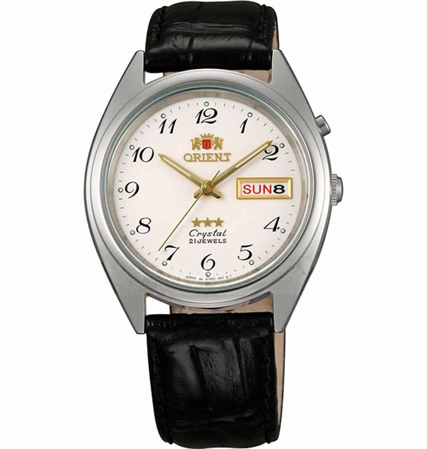 Часы Orient AB0000LW (FAB0000LW) — мужские, серебристый