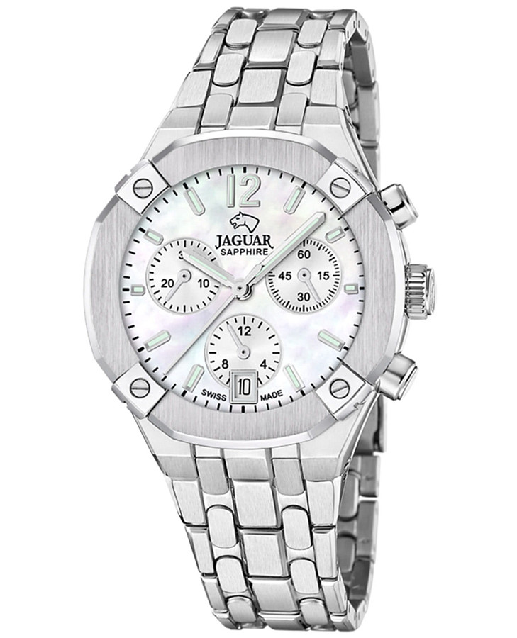Часы Jaguar Diplomatic Quartz Lady J1053/1 — женские, перламутровый