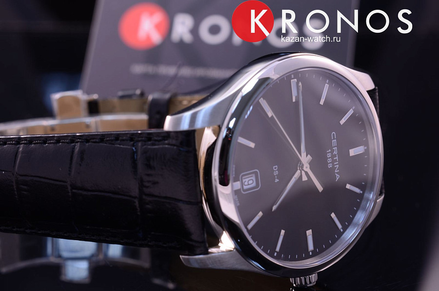 Часы Certina C022.610.16.051.00 — кварцевые, сталь металл