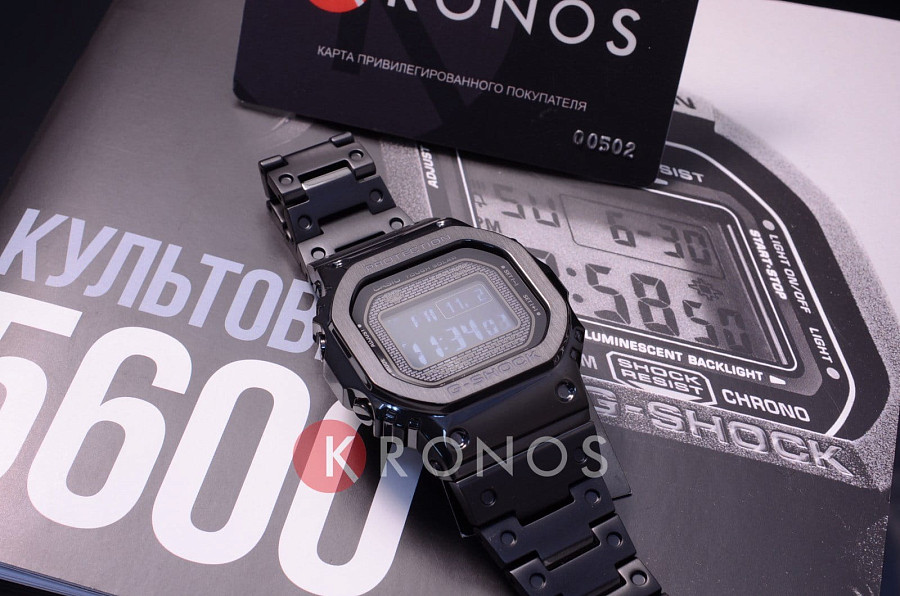 Часы Casio G-Shock GMW-B5000GD-1 — артикул GMW-B5000GD-1ER