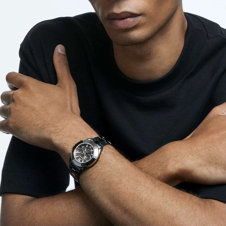 Часы Swarovski Octea Lux Sport 5610472 — сталь металл, Швейцария