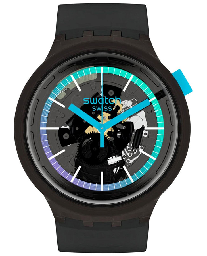 Часы Swatch Big Bold Swatch Pay! SO27B120-5300 — мужские, цветной