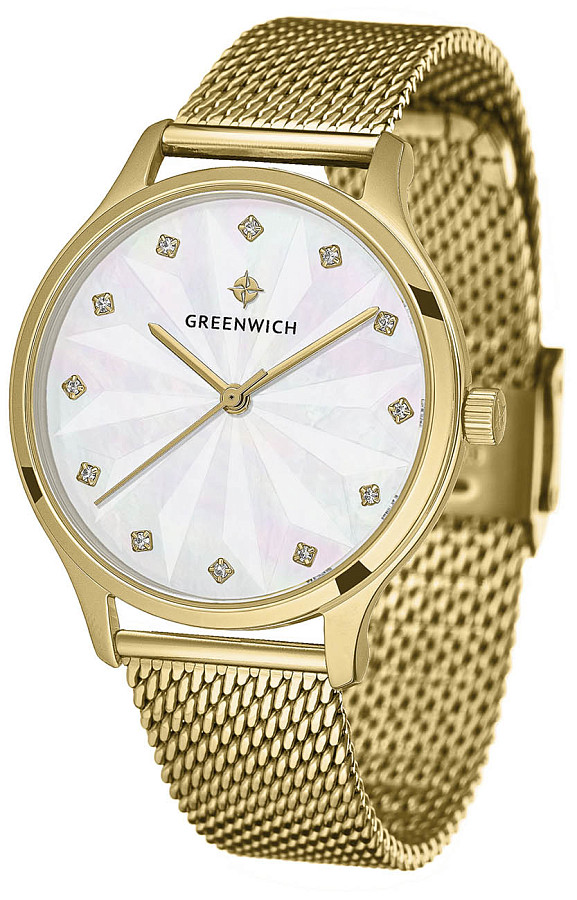 Часы Greenwich GW 341.29.53 — кварцевые, сталь