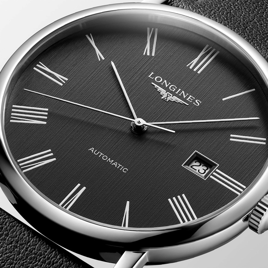Часы Longines Elegant Collection L4.911.4.71.2 — механические, металл сталь