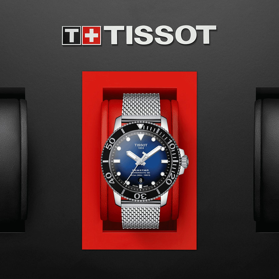 Часы Tissot Seastar 1000 Powermatic 80 T120.407.11.041.02 — артикул T1204071104102
