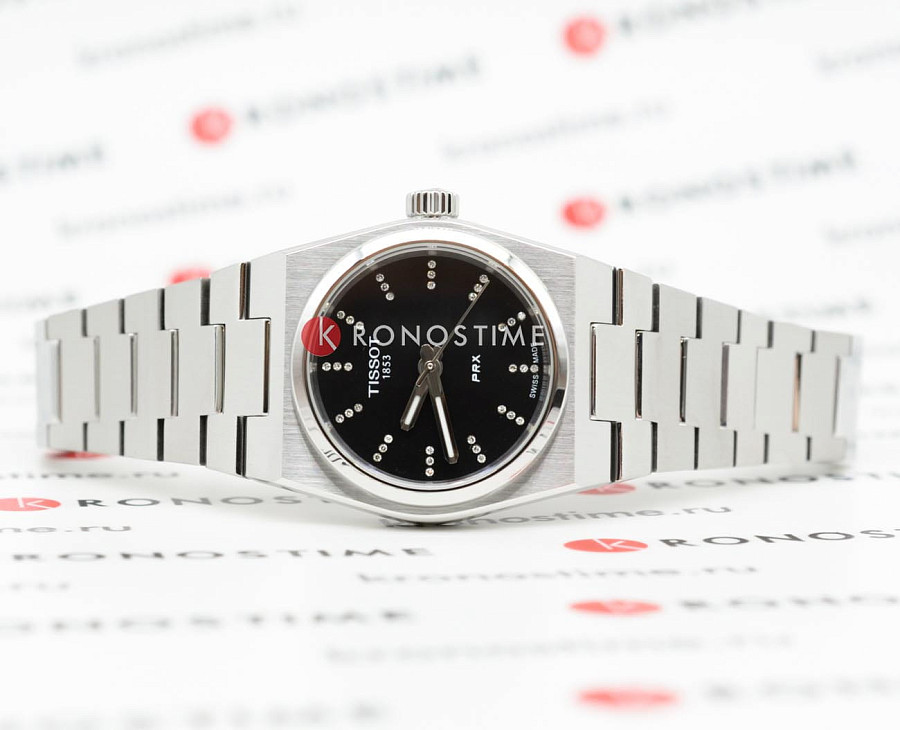 Часы Tissot PRX 25 mm T137.010.11.056.00 — кварцевые, металл сталь