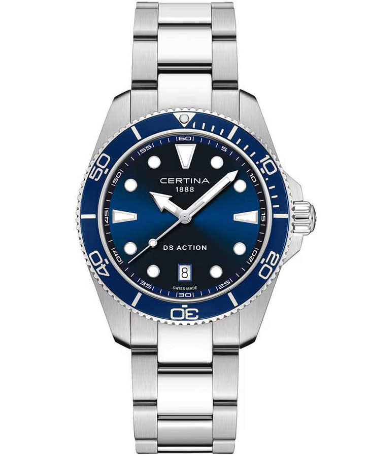 Часы Certina DS Action C048.410.11.041.00 — мужские, синий
