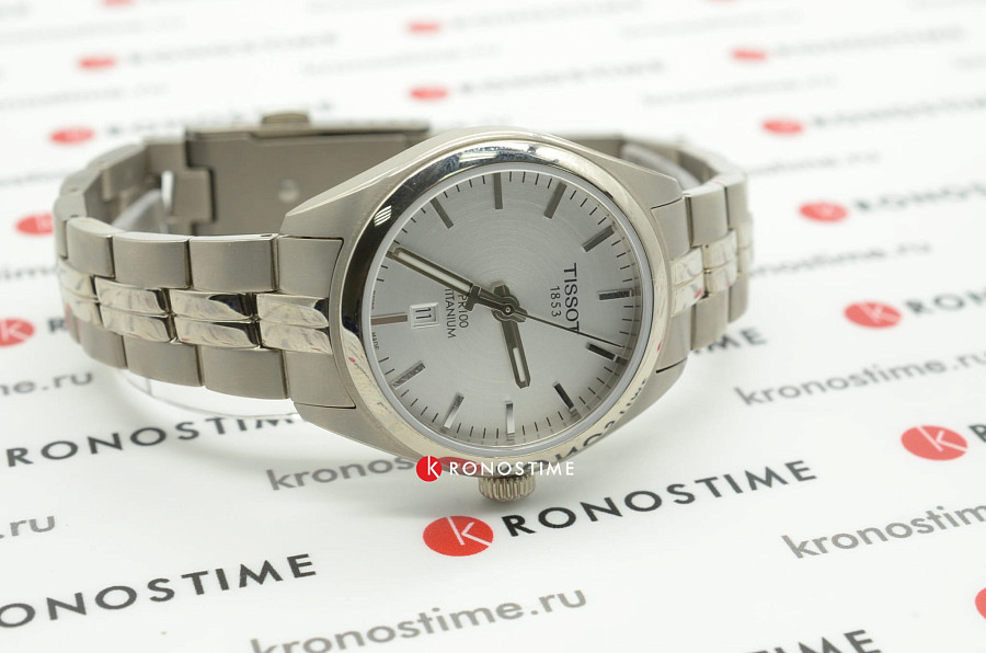 Часы Tissot PR 100 Titanium Quartz Lady T101.210.44.031.00 — кварцевые, титан