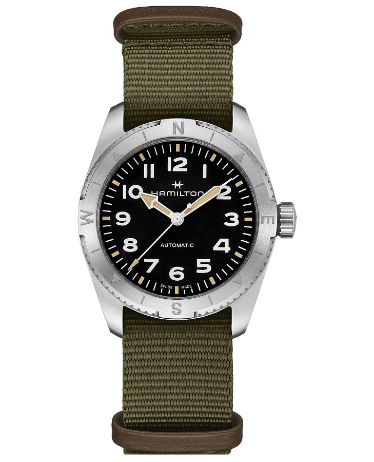 Часы Hamilton Khaki Field Expedition Auto H70225931 — женские, черный
