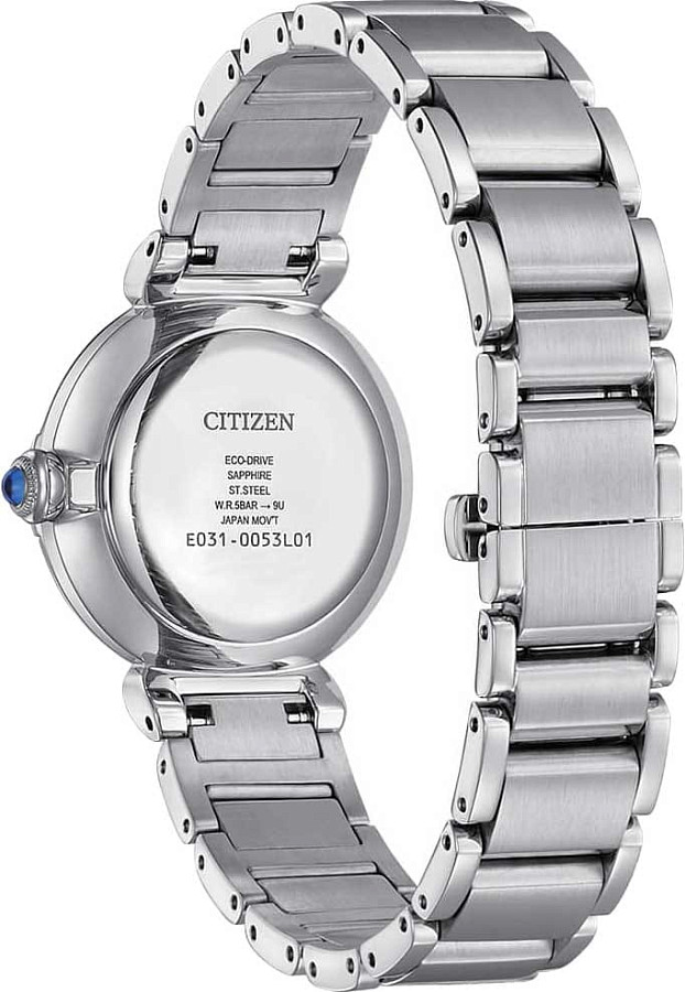 Часы Citizen Eco-Drive EM1070-83D — голубой, сталь металл