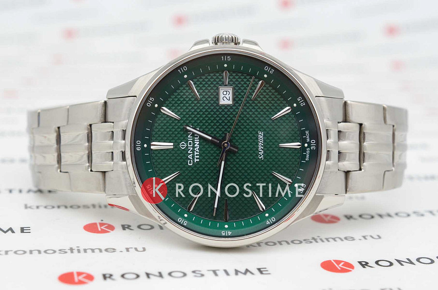 Часы Candino Titanium C4606/C — кварцевые, титан