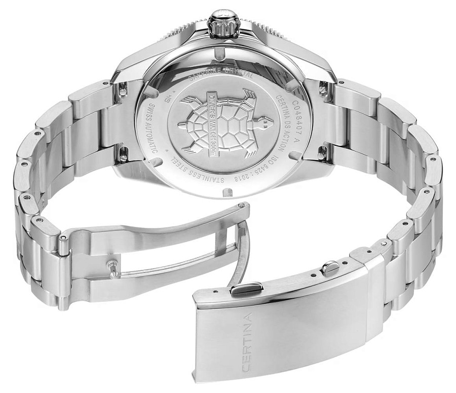 Часы Certina DS Action C048.407.11.051.01 — нержавеющая сталь 316l, мужские