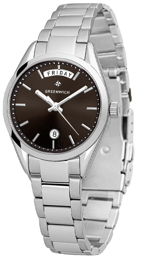 Часы Greenwich Astrea GW 351.10.34 — кварцевые, металл сталь