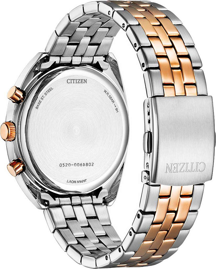 Часы Citizen Chronograph AN8216-50L — синий, сталь металл