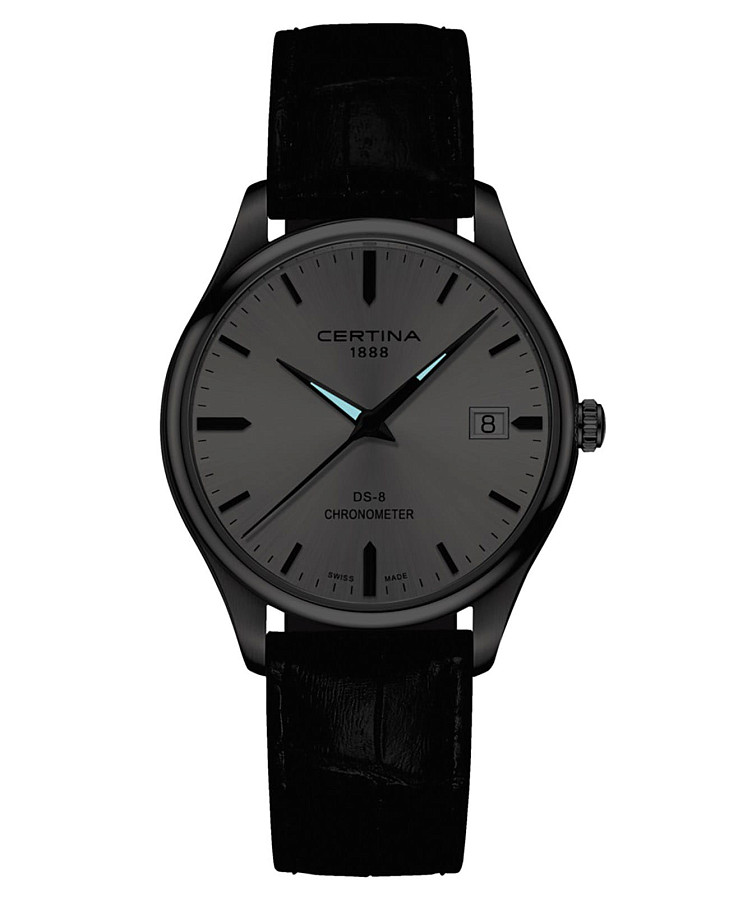 Часы Certina DS-8 C033.451.16.031.00 — кварцевые, металл сталь