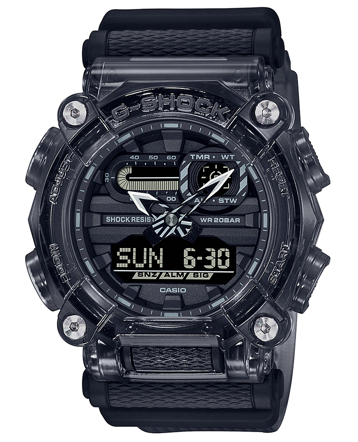 Часы Casio G-Shock GA-900SKE-8A — мужские, черный