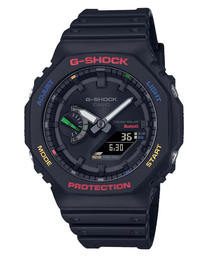 Часы Casio G-Shock GA-B2100FC-1ADR (GA-B2100FC-1A) — мужские, черный