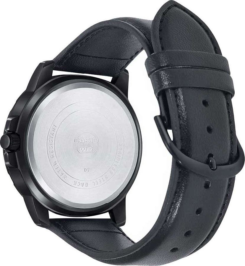 Часы Casio Collection MTP-VD300BL-5E — кварцевые, металл сталь