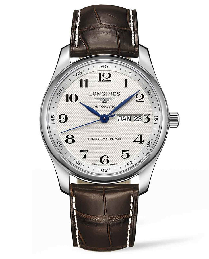 Часы Longines Master Collection L2.910.4.78.3 — мужские, серебристый