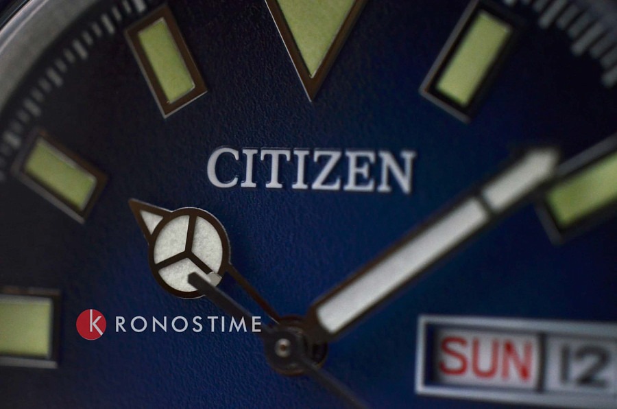 Часы Citizen Promaster NY0129-07L — механические, сталь металл