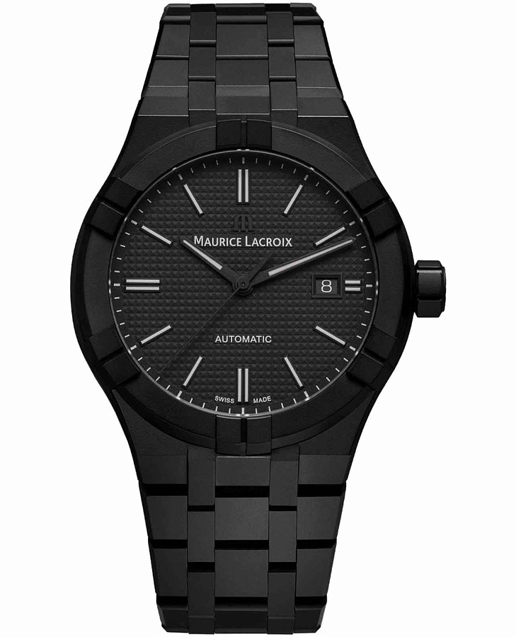 Часы Maurice Lacroix Aikon Automatic AI6008-CRM22-330-2 — мужские, черный