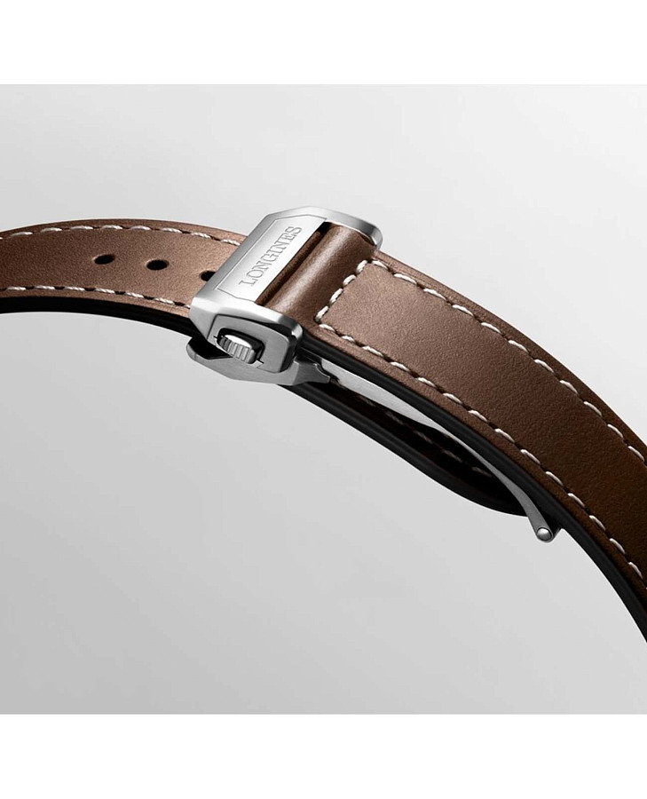Часы Longines Spirit L3.812.5.53.2 — мужские, коричневый