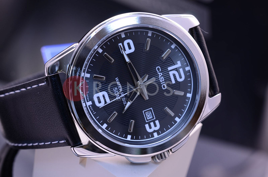 Часы Casio Collection MTP-1314L-8AVDF (MTP-1314L-8A) — металл латунь, Япония
