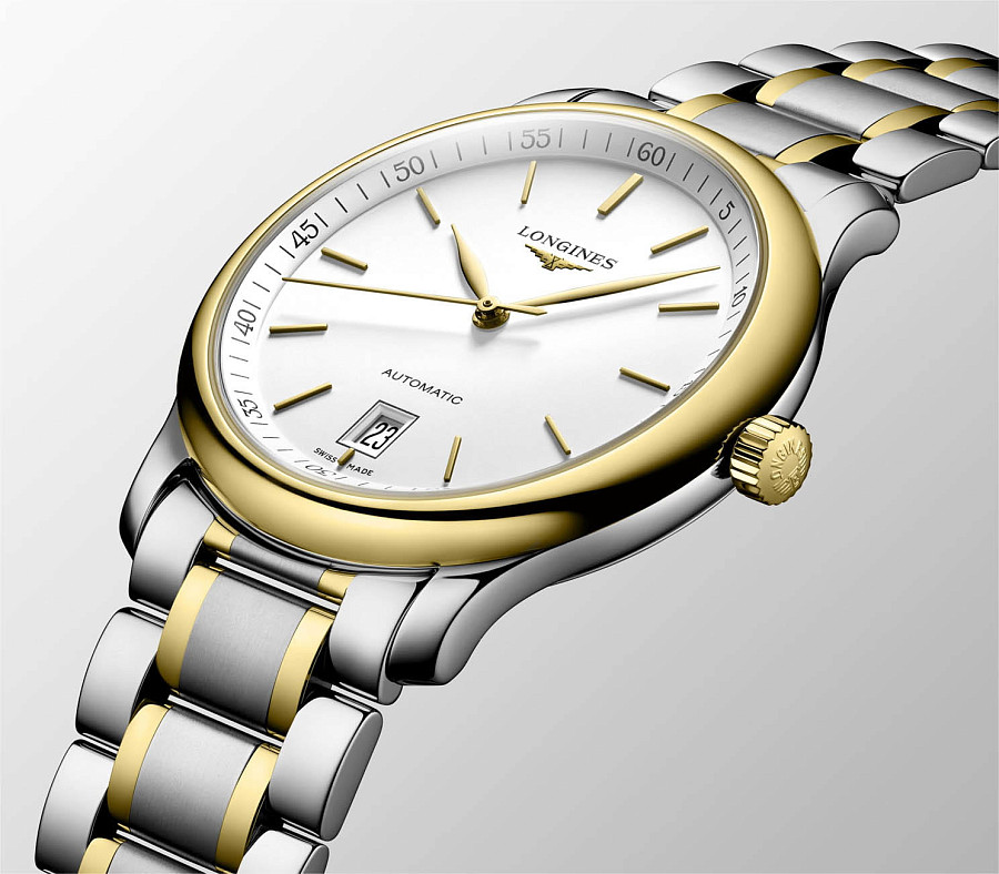 Часы Longines Master Collection L2.628.5.12.7 — сталь металл золото, Швейцария