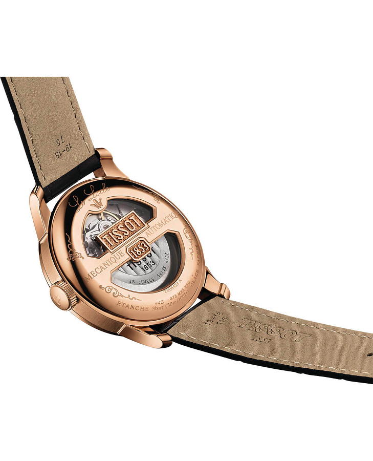 Часы Tissot Le Locle Automatic Petite Seconde T006.428.36.052.00 — мужские, кожаный