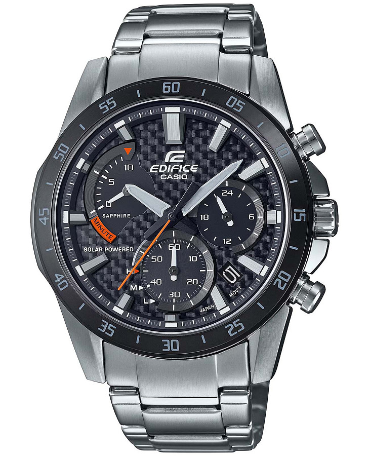 Часы Casio Edifice EFS-S580D-1A — мужские, черный