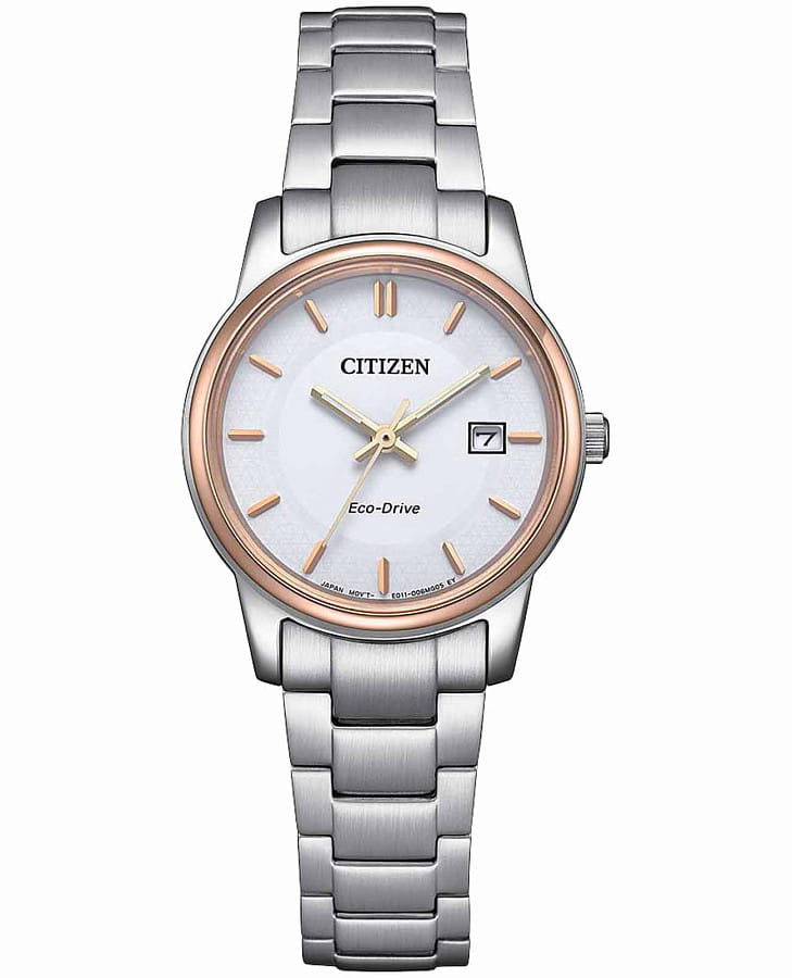 Часы Citizen Eco-Drive EW2319-71A — женские, серебристый