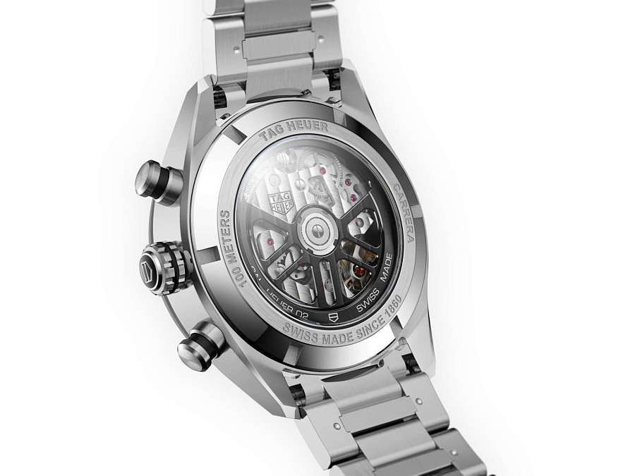 Часы TAG Heuer Carrera CBN2A10.BA0643 — механические, сталь металл