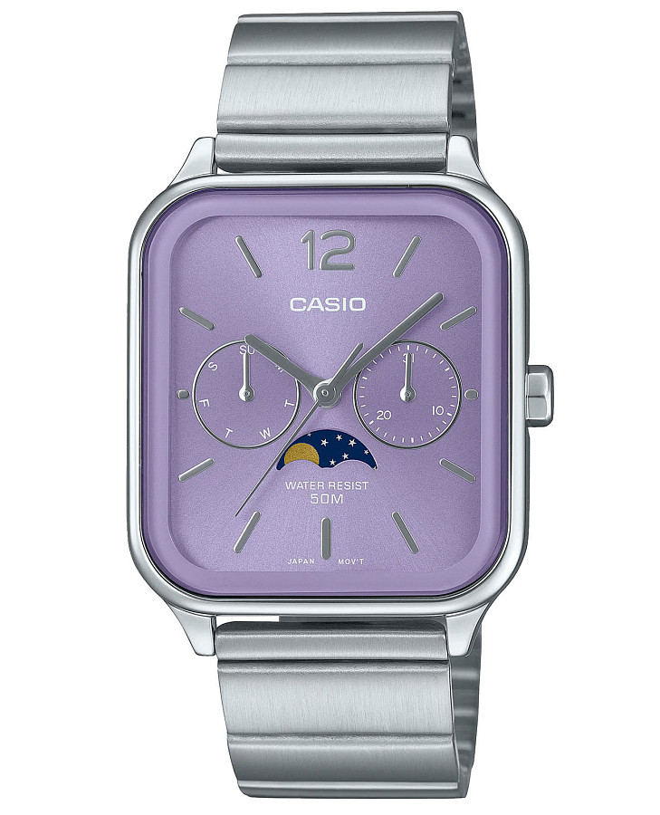 Часы Casio Collection MTP-M305D-6A — мужские, фиолетовый