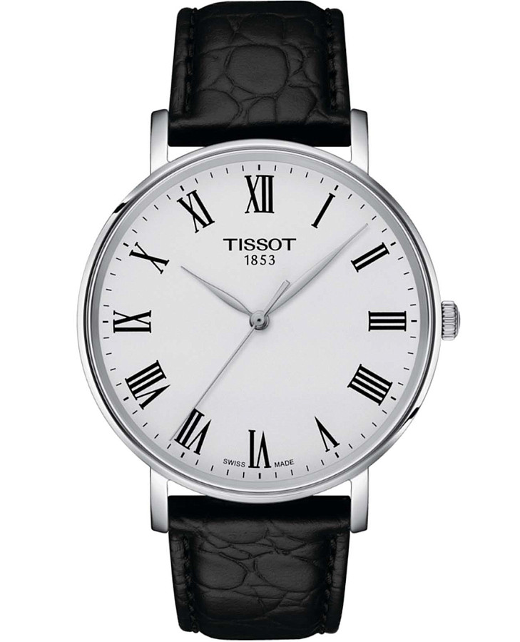 Часы Tissot Everytime T143.410.16.033.00 — мужские, белый