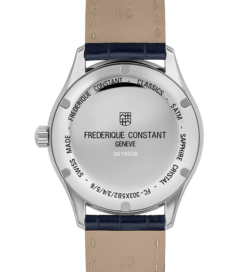 Часы Frederique Constant Classics Index Automatic FC-303MN5B6 — металл сталь, Швейцария