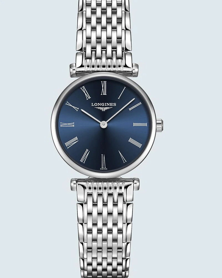 Часы Longines La Grande Classique L4.209.4.94.6 — кварцевые, металл сталь