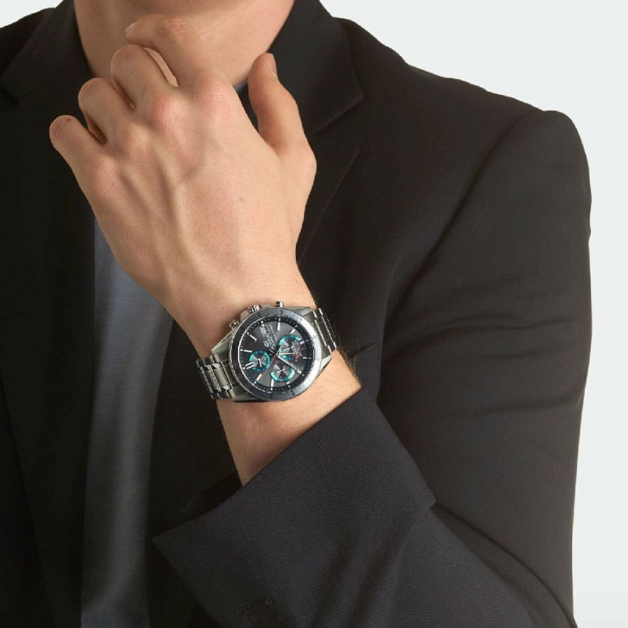 Часы Casio Edifice EFS-S510D-1B — нержавеющая сталь, мужские