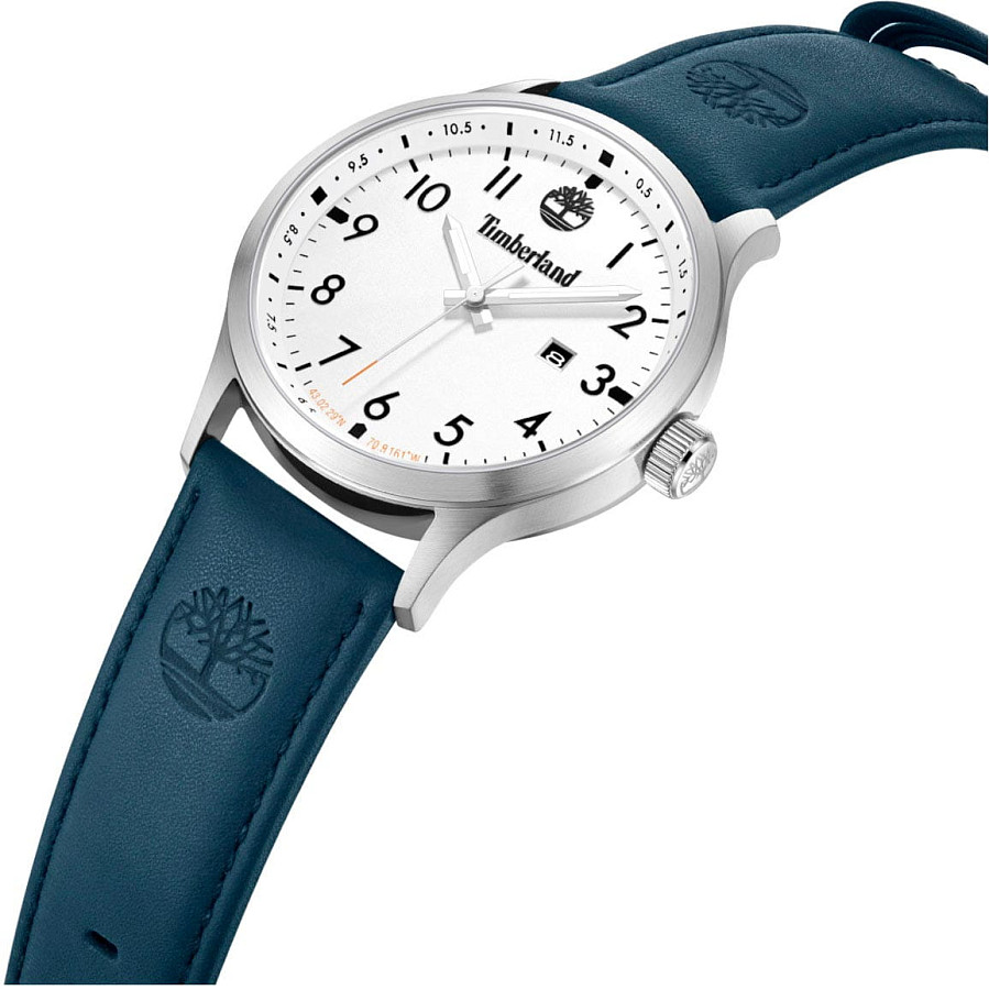Часы Timberland Trumbull TDWGB0010102 — белый, сталь металл