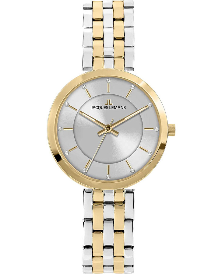 Часы Jacques Lemans Milano 1-2211C — женские, серебристый