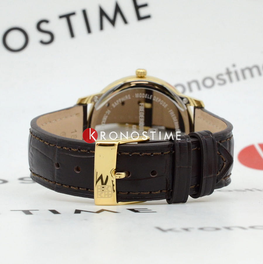 Часы Frederique Constant Classics Moneta Moonphase FC-206S3S5 — кожаный, мужские