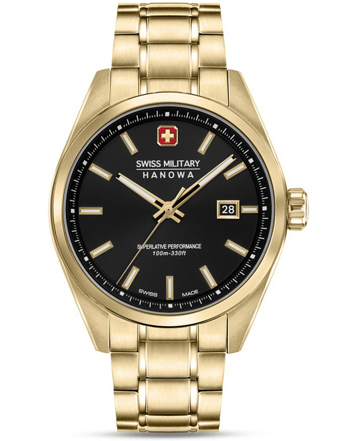 Часы Swiss Military Hanowa Pioneer SMWGH0004110 — мужские, черный