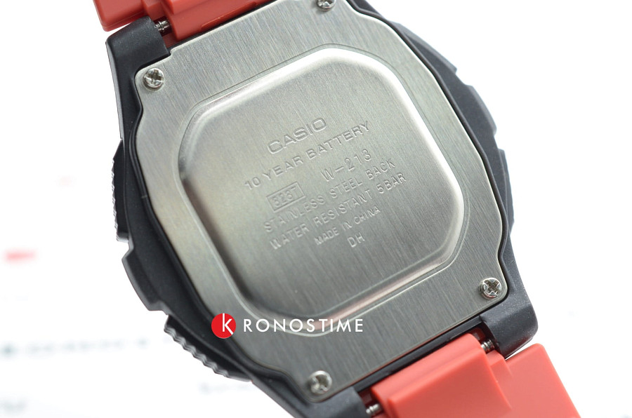 Часы Casio Collection W-213-4A — Япония, кварцевые