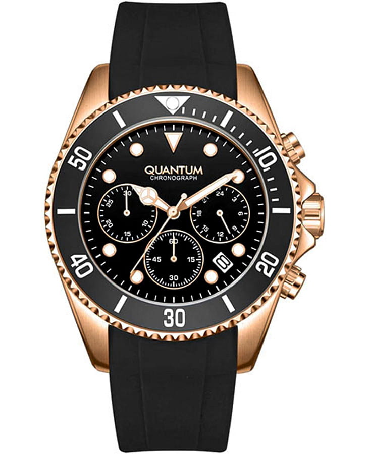Часы Quantum Powertech PWG1099.451 — мужские, черный