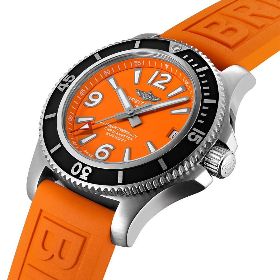 Часы Breitling Superocean Automatic 36 A17316D71O1S1 — механические, сталь металл