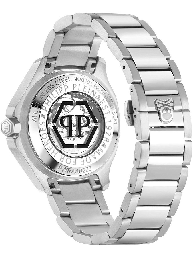 Часы Philipp Plein Plein Philipp PWRAA0223 — нержавеющая сталь, мужские